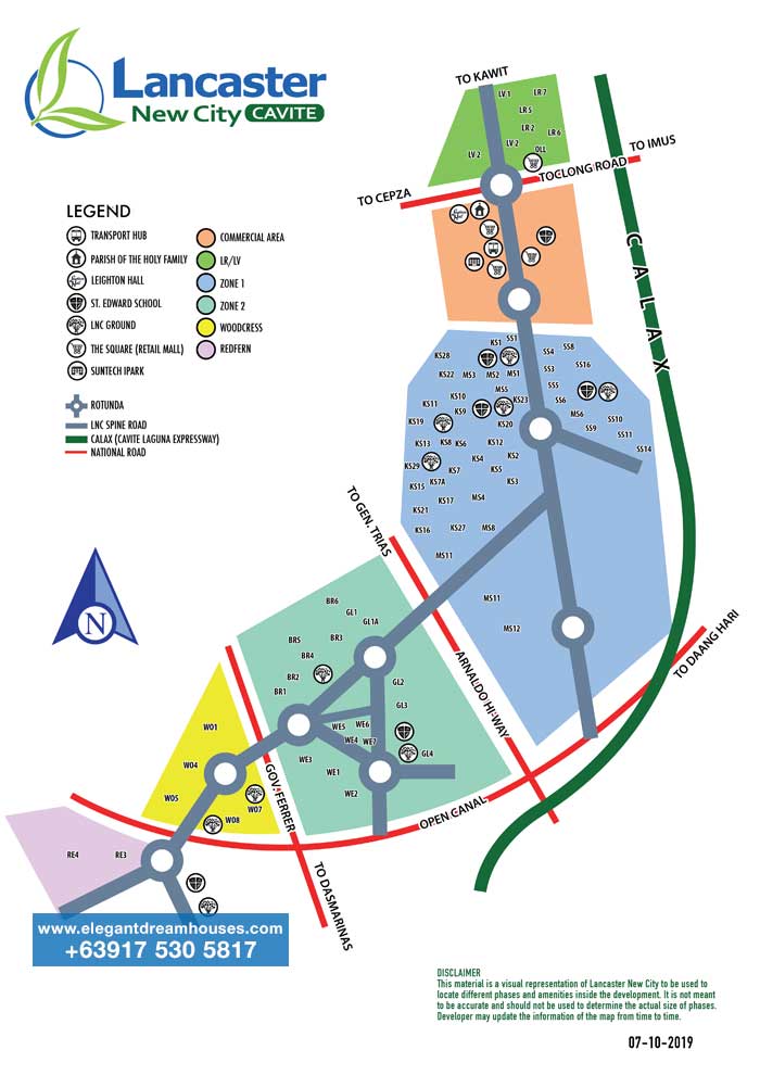 Lancaster Cavite Map